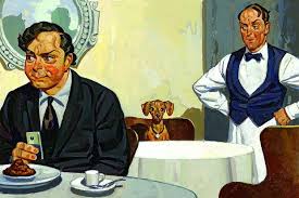 Paul Slater - waiter